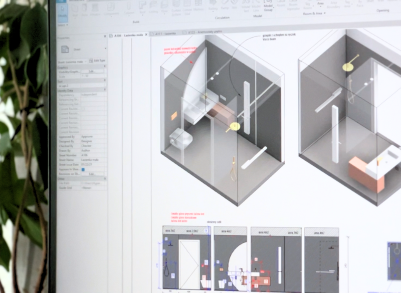 Using Autodesk Revit for all architectural and interior design projects